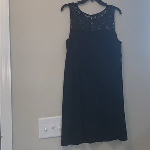 - Little Black Dress with Sparkly Lace